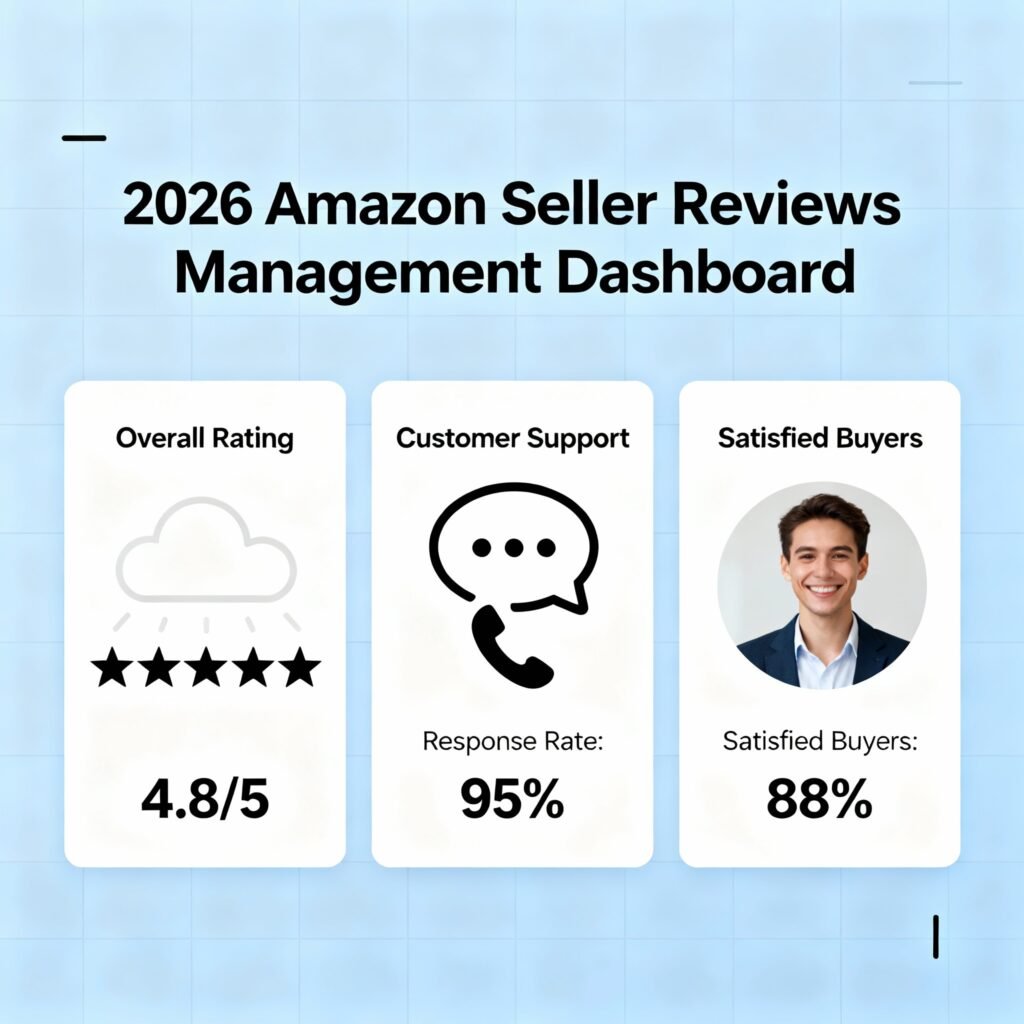 Amazon seller reviews management 2026 feedback dashboard