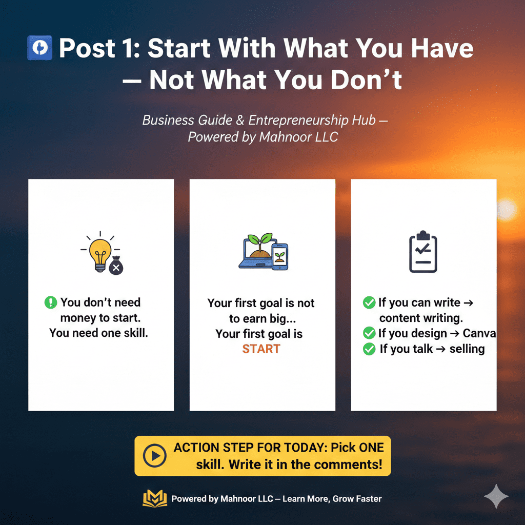 Start With What You Have — The Ultimate Guide to Beginning Your Journey