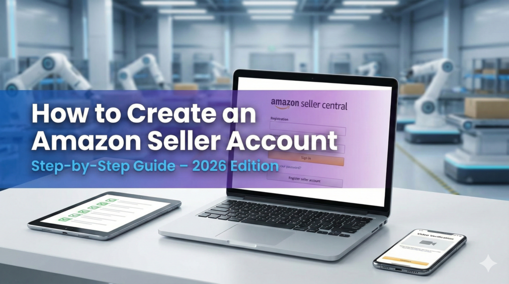 How to Create an Amazon Seller Account: Step-by-Step Guide (2026) How to Create an Amazon Seller Account: Step-by-Step Guide (2026)