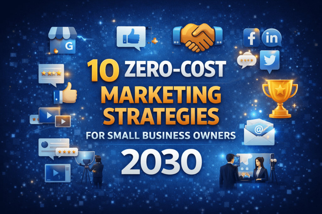 10 Zero-Cost Marketing Strategies for Small Business Owners